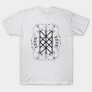 Web of Wyrd | Norse Pagan Symbol T-Shirt